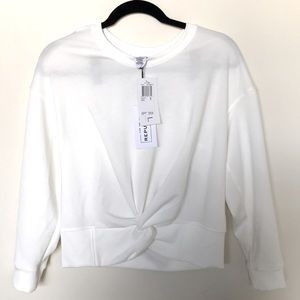 Dressed up “sweatshirt” like long sleeve top